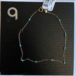 Bloomingdale’s gold bracelet